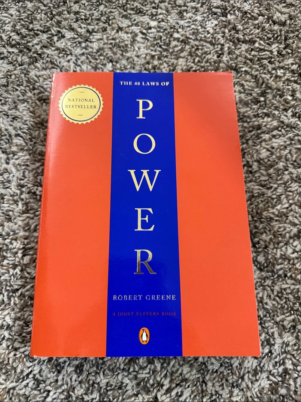 The 48 Laws of Power by Robert Greene - Red & Blue Paperback
